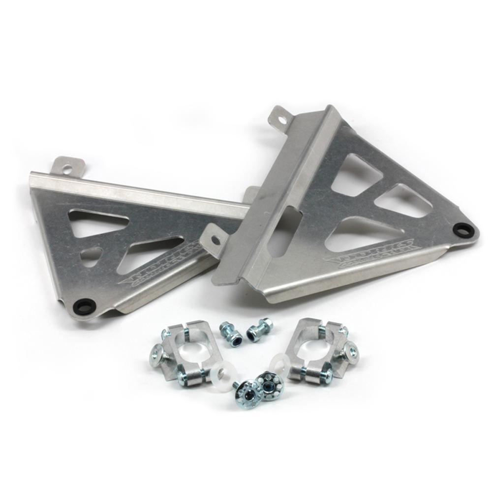 18-777 - Works Connection Radiator Braces For Honda CRF250R 2018-2021, CRF250RX 2019-2021 Silver