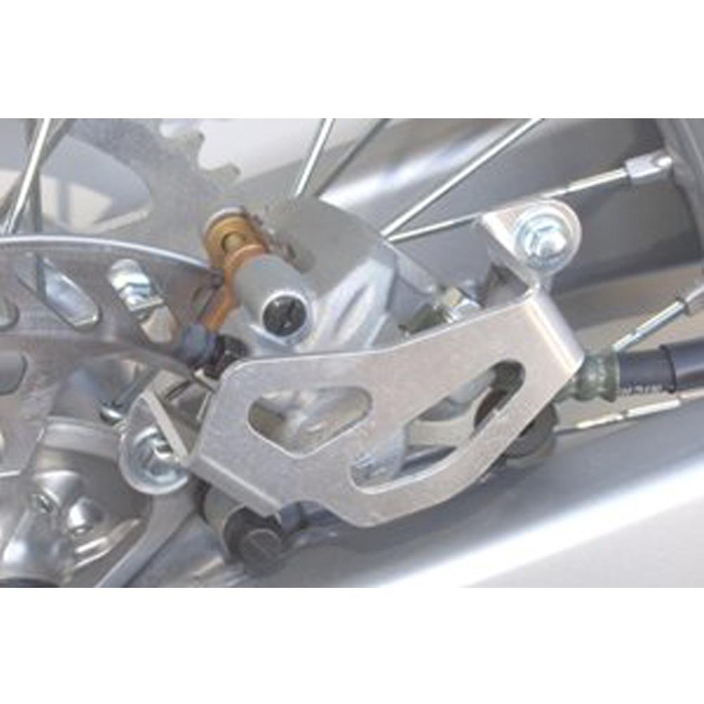 25-022 - Works Connection Rear Brake Caliper Guard For Kawasaki KXF250 2004-2025, KX250XC 2020-2025, KXF450 2006-2025, KX450XC 2020-2023, Suzuki RMZ250 2004-2006