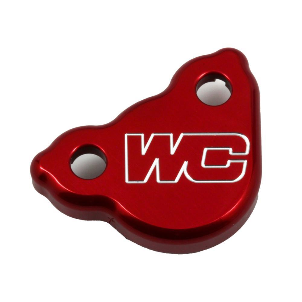 21-505 - Works Connection Rear Brake Master Cylinder Cover For Honda CR125 & CR250 2002-2007, CRF250R/CRF250X/CRF250RX2004-2025, CRF450R/CRF450X/CRF450RX 2002-2025 Red