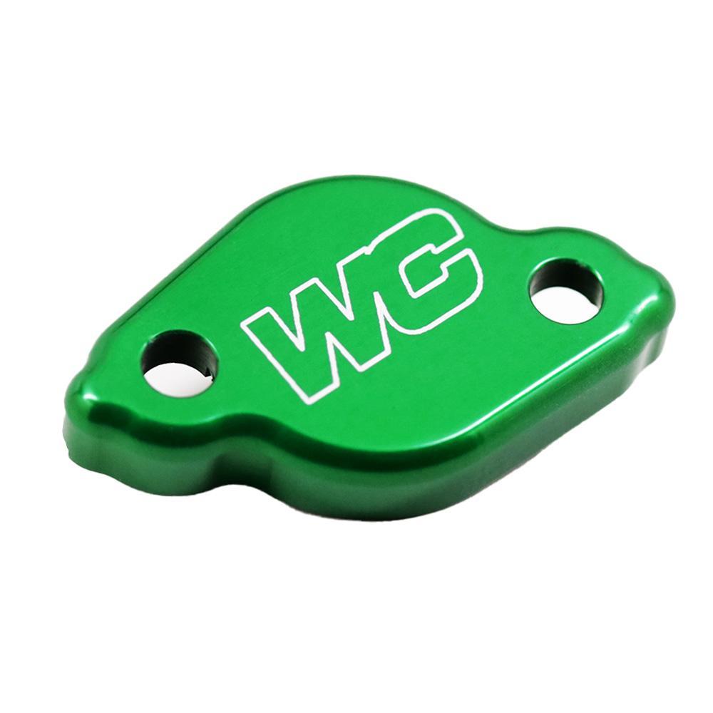 21-718 - Works Connection Rear Brake Master Cylinder Cover For Yamaha YZ/YZF/WRF 2003-2025, Kawasaki KXF250 & KXF250XC 2025, KXF450 & KXF450XC 2024-2025 Green