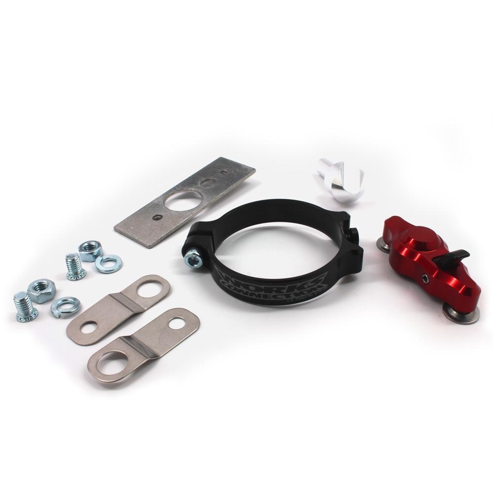 12-228 - Works Connection Pro Launch Kit Start Device For Honda CRF 250/450R 2019-2025, CRF 250/450RX 2019-2025, CRF450X 2019-2025 Red