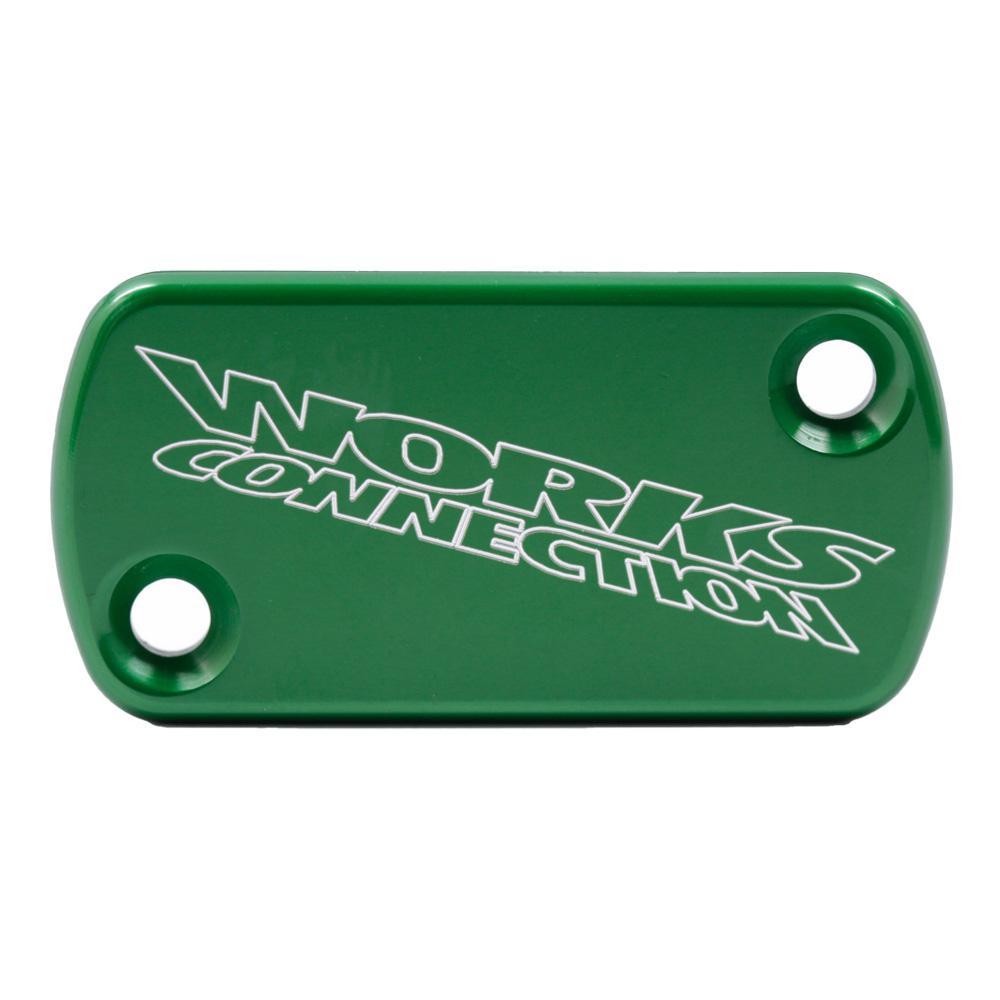 21-110 - Works Connection Front Brake Master Cylinder Cover For Kawasaki KXF250 2021-2025, KX250XC 2020-2025, KXF450 2019-2023, KX450XC 2020-2023 Green