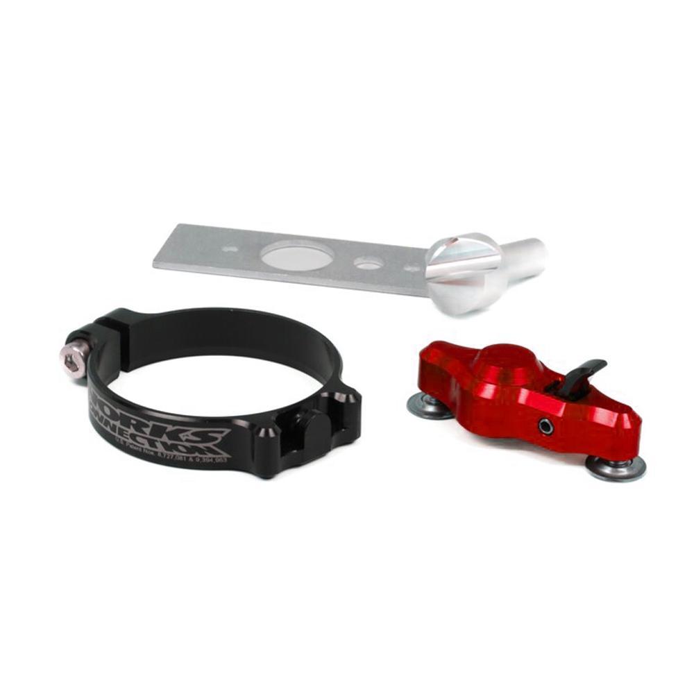 12-220 - Works Connection Pro Launch Kit Start Device For Honda CR250 2002-2007, CRF250R 2004-2009, CRF450R 2002-2008 Red