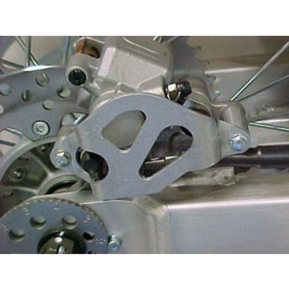 25-010 - Works Connection Rear Brake Caliper Guard For Honda CR125 1995-1997, CR250 1995-1996, Suzuki DRZ400 2000-2008, RM 125/250 1996-2000, Kawasaki KLX400 2003-2004