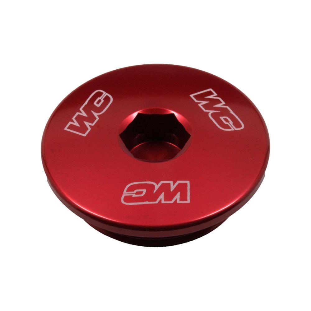 24-492 - Works Connection Engine Plugs For Honda CRF450R & CRF450RX 2017-2025, CRF450X 2019-2025, CRF450L & CRF450RL 2019-2025 Red