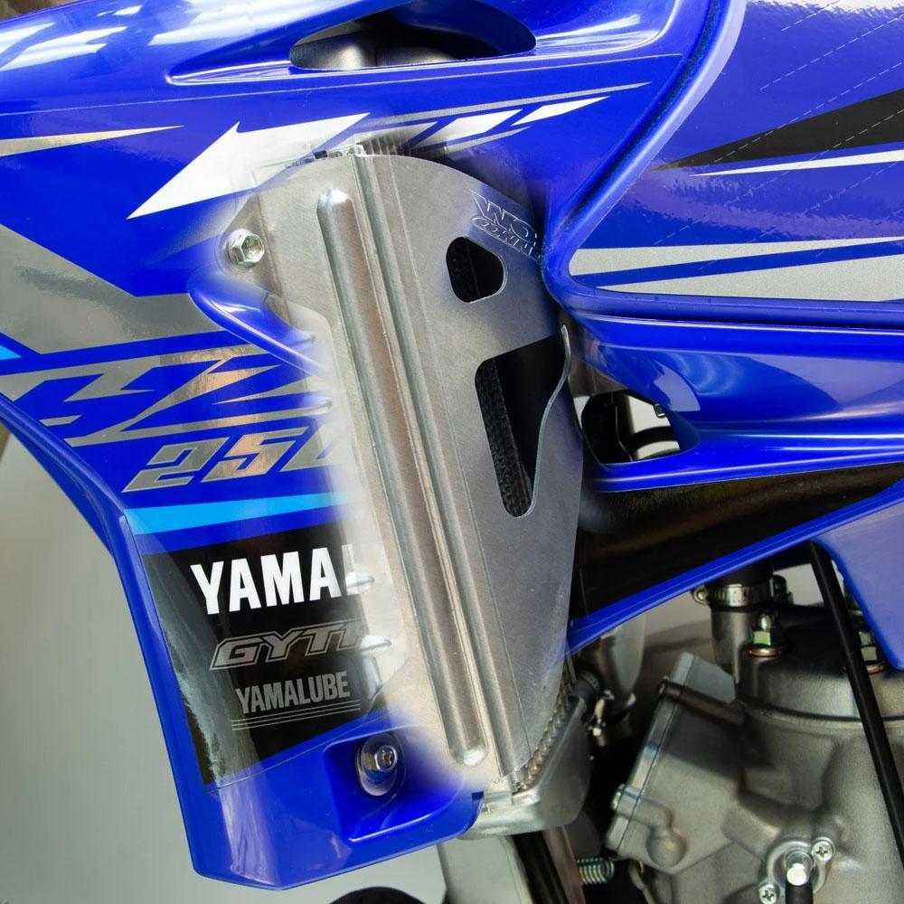 18-075 - Works Connection Radiator Braces For Yamaha YZ250 & YZ250X 2025-2026 Silver
