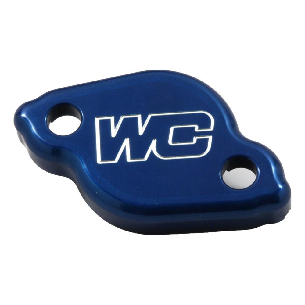 21-700 - Works Connection Rear Brake Master Cylinder Cover For Yamaha YZ/YZF/WRF 2003-2025, Kawasaki KXF250 & KXF250XC 2025, KXF450 & KXF450XC 2024-2025 Blue