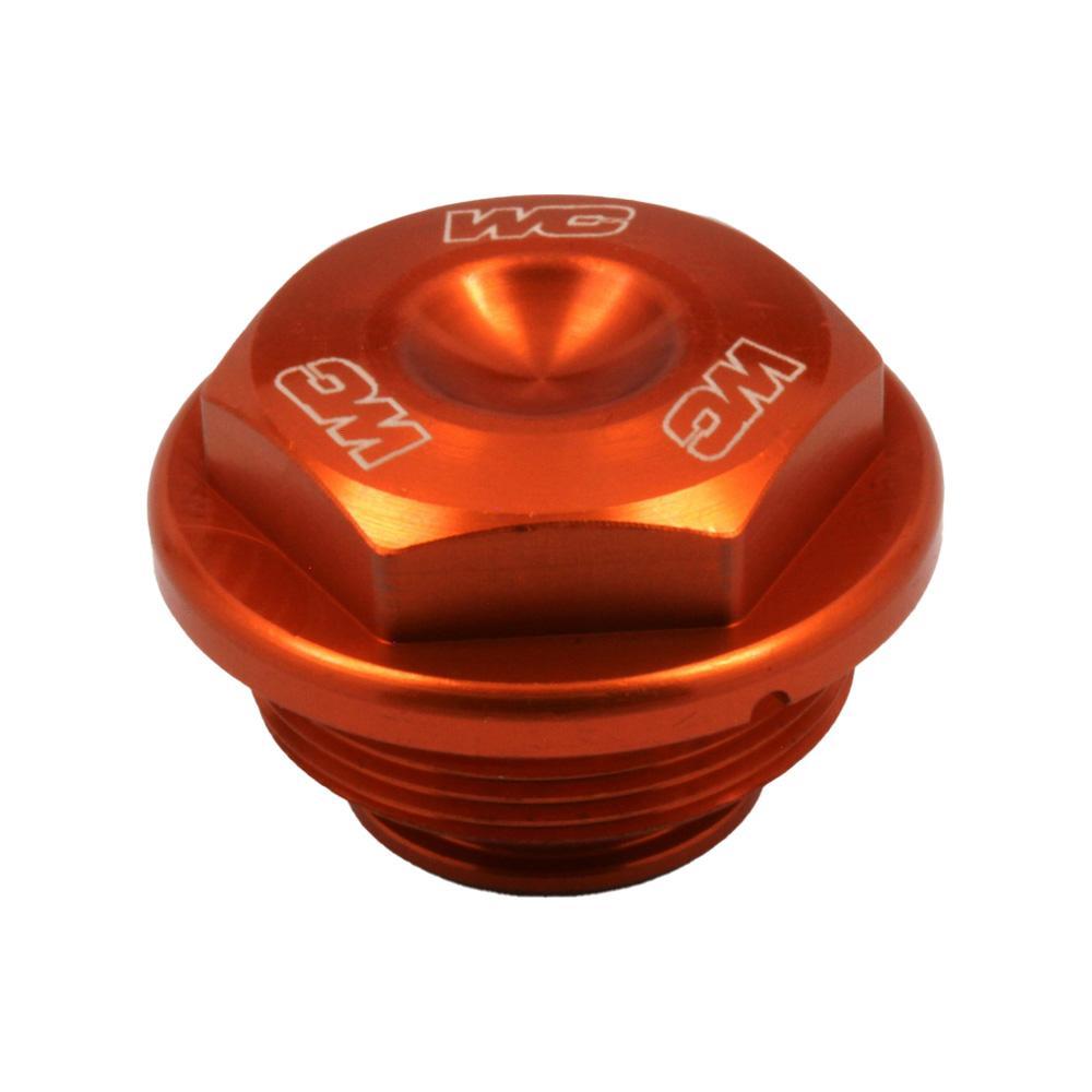 21-740 - Works Connection Brembo Rear Brake Master Cylinder Cover For KTM/Husqvarna 125-525 2004-2025 Orange
