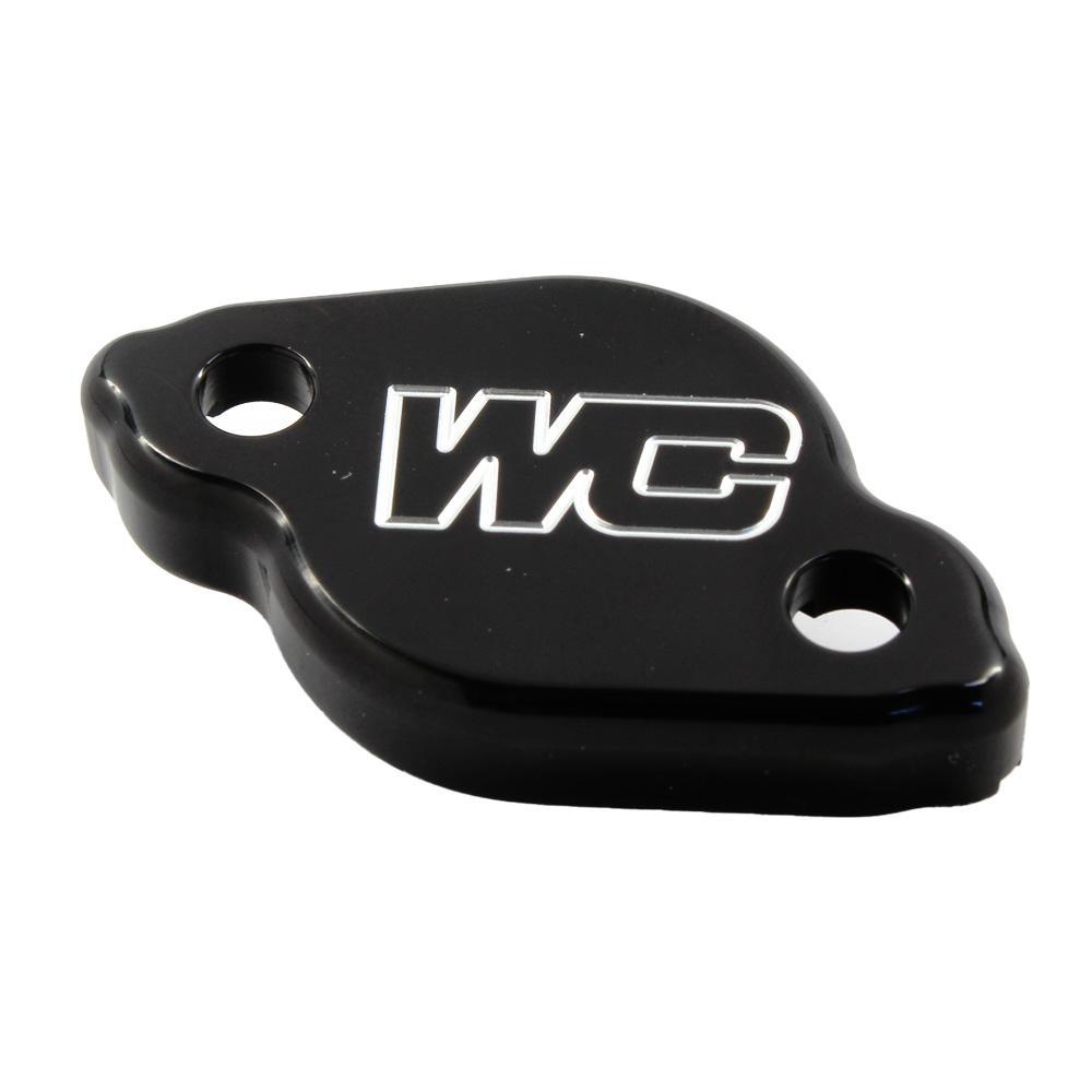 21-715 - Works Connection Rear Brake Master Cylinder Cover For Yamaha YZ/YZF/WRF 2003-2025, Kawasaki KXF250 & KXF250XC 2025, KXF450 & KXF450XC 2024-2025 Black