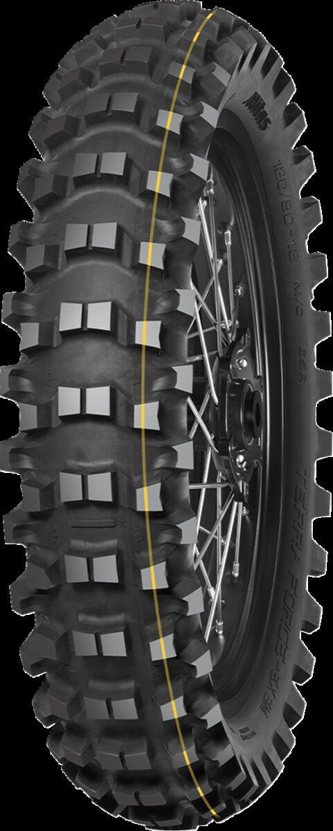 Mitas Yellow/Green 70000979 - Terra Force-Ex Sm Super Rear Tyre Blackwall 65R 120/90-18"