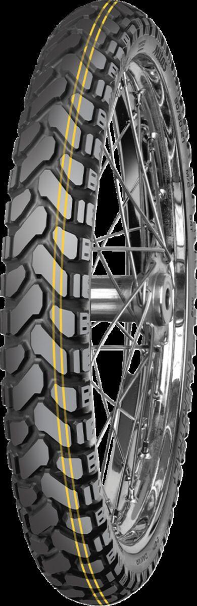 Mitas Yellow 70001034 - Enduro Trail+ Dakar Front Tyre Blackwall /Tl 60H 120/70B19"