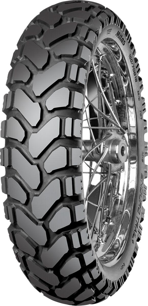70000536 - Mitas Enduro Trail+ Rear Tyre Blackwall /TL 70T 150/70B18"