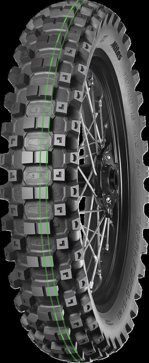 70000968 - Mitas Terra Force-EX MH Super Soft Rear Tyre Blackwall 65M 120/90-18"