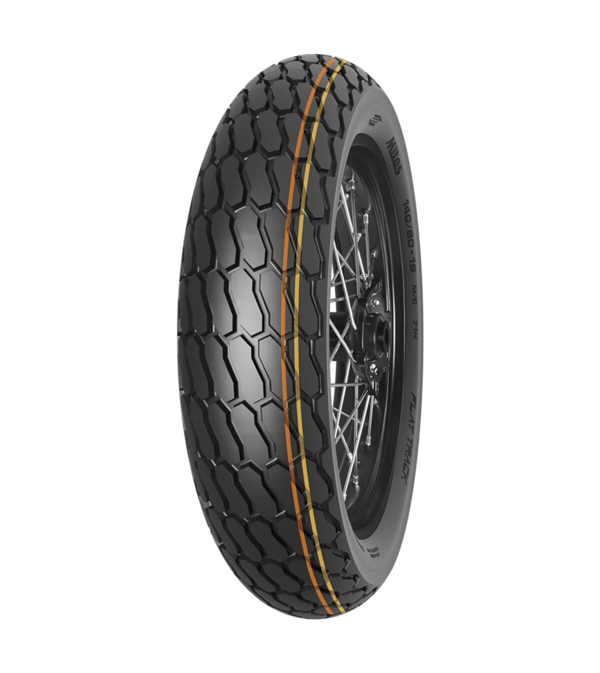 70001081 - Mitas Flat Track Rear Tyre 130/80-19"