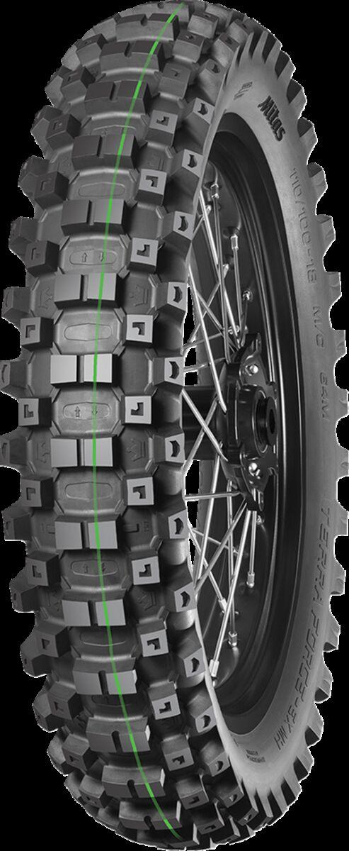 70000966 - Mitas Terra Force-EX MH Super Light Rear Tyre Blackwall 64M 110/100-18"