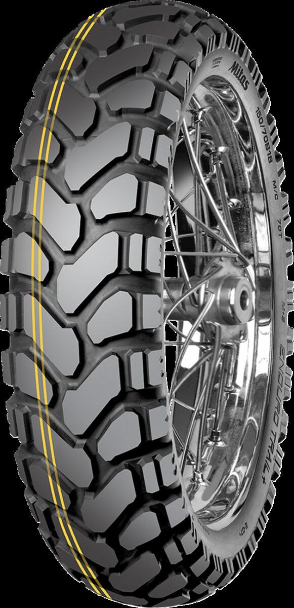 Mitas Yellow 70001043 - Enduro Trail+ Dakar Rear Tyre Blackwall /Tl 72H 170/60B17"