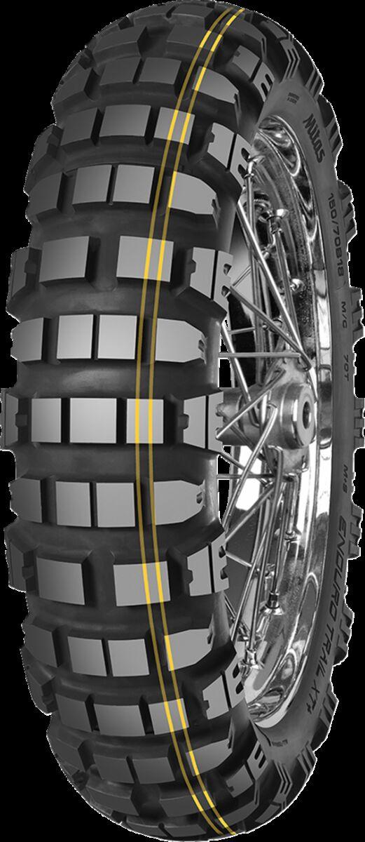 Mitas Yellow 70001209 - Enduro Trail-Xt Dakar Rear Tyre Blackwall /Tl 69H 140/80B17"
