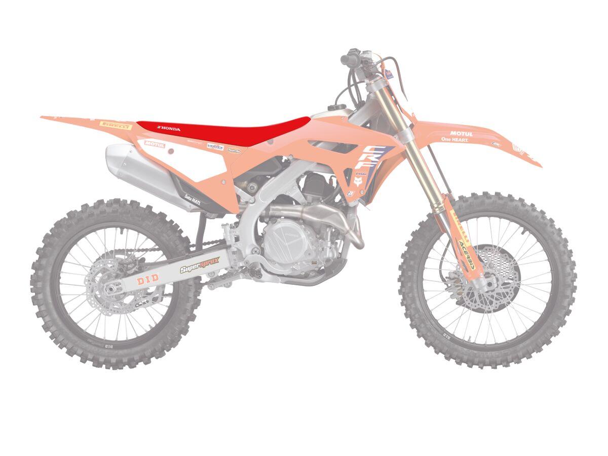 Blackbird Red 1149R24 - Seat Cover For Honda Crf250f 2023-2025