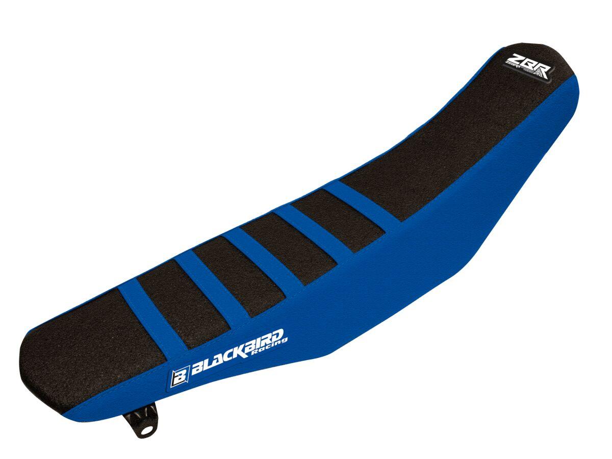 Blackbird Black/Blue 1236Z1 - Bird Zebra Seat Cover For Yamaha Wrf250 2007-2014