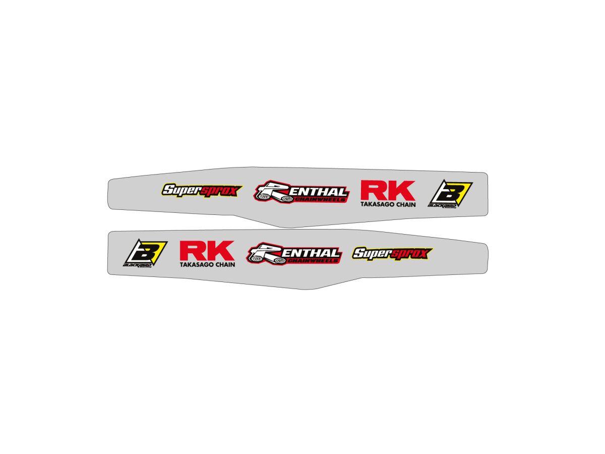 5616N - Blackbird Swingarm Stickers For Husqvarna FC250 2023 - Multi