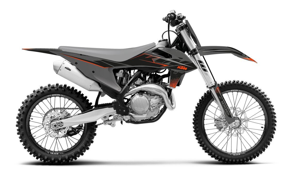2547Y - Blackbird Graphic Kit For KTM EXC150 TPI 2020-2023 - Black
