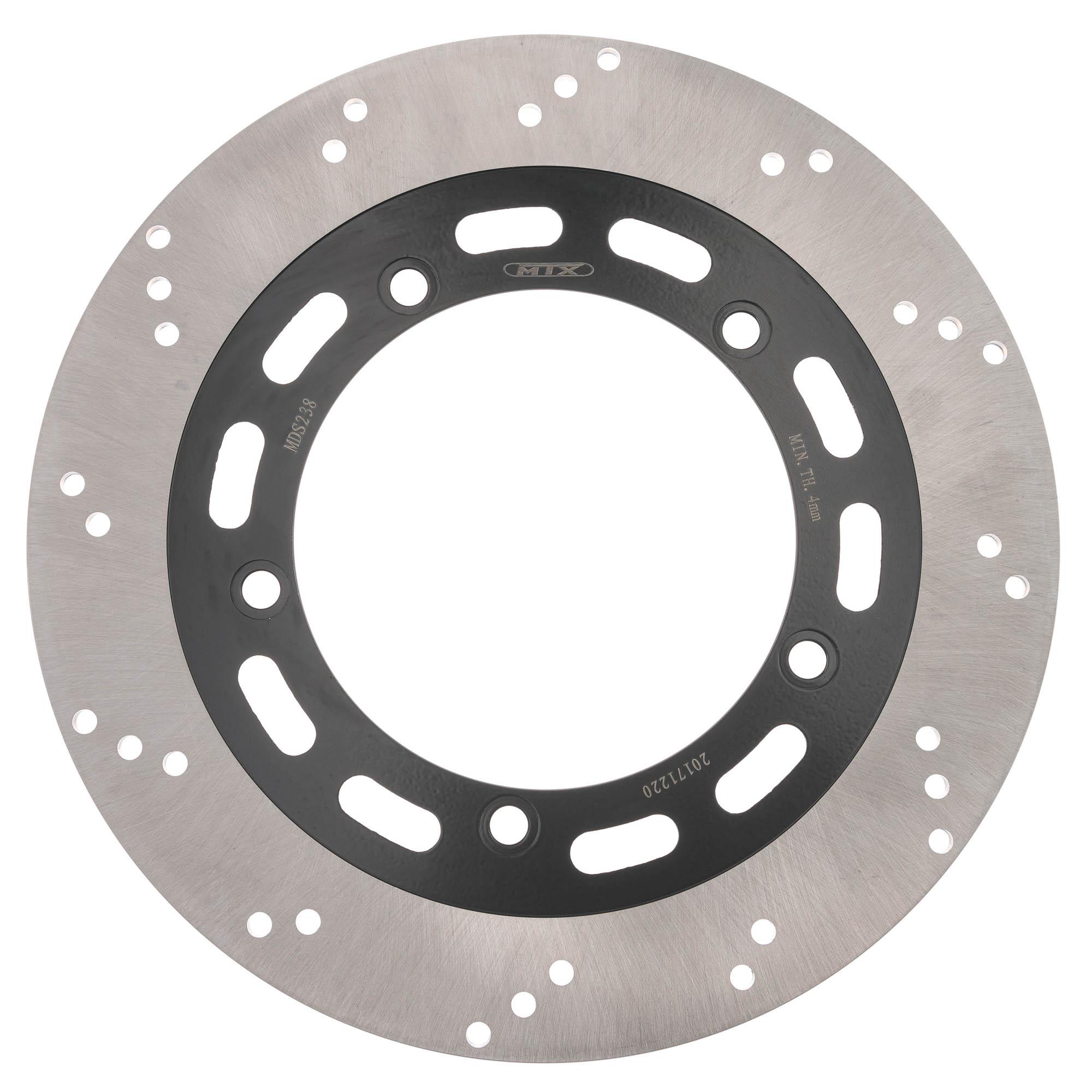 MTX Performance Front Solid Round Brake Disc - Honda VT600 C Shadow Custom 1993-2000