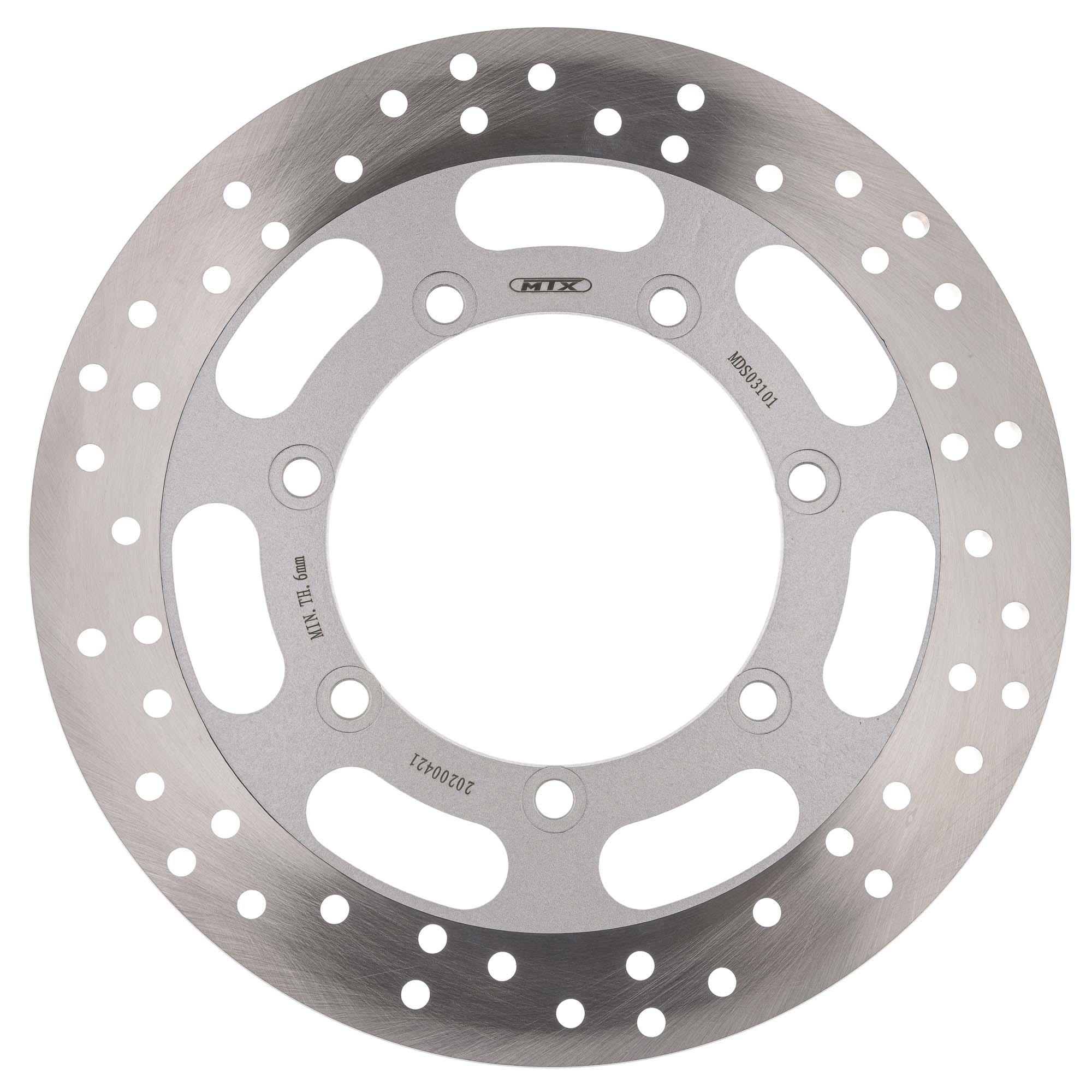 MTX Performance Rear Solid Round Brake Disc - Kawasaki VN1600 2003-07