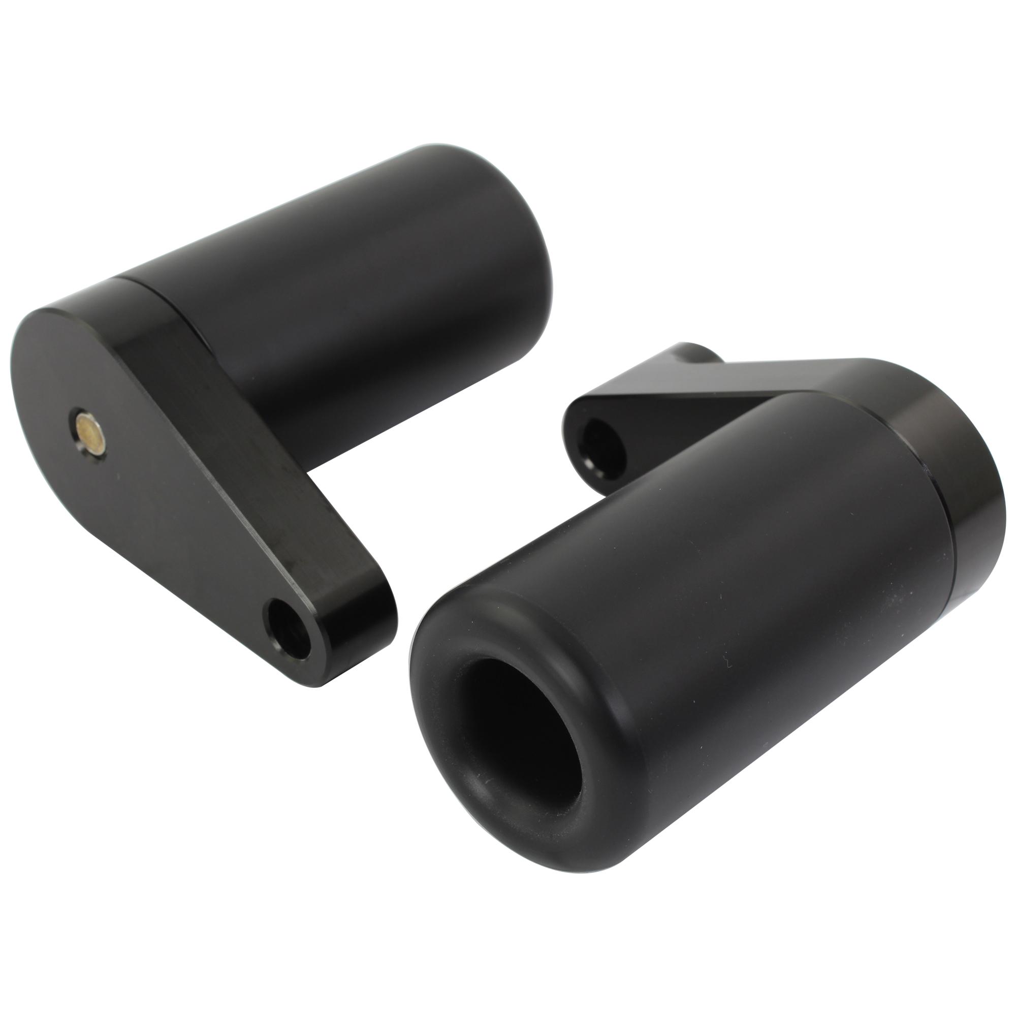 Biketek Black Stp Crash Protectors Set - Kawasaki Zx10r Ninja 2004-05
