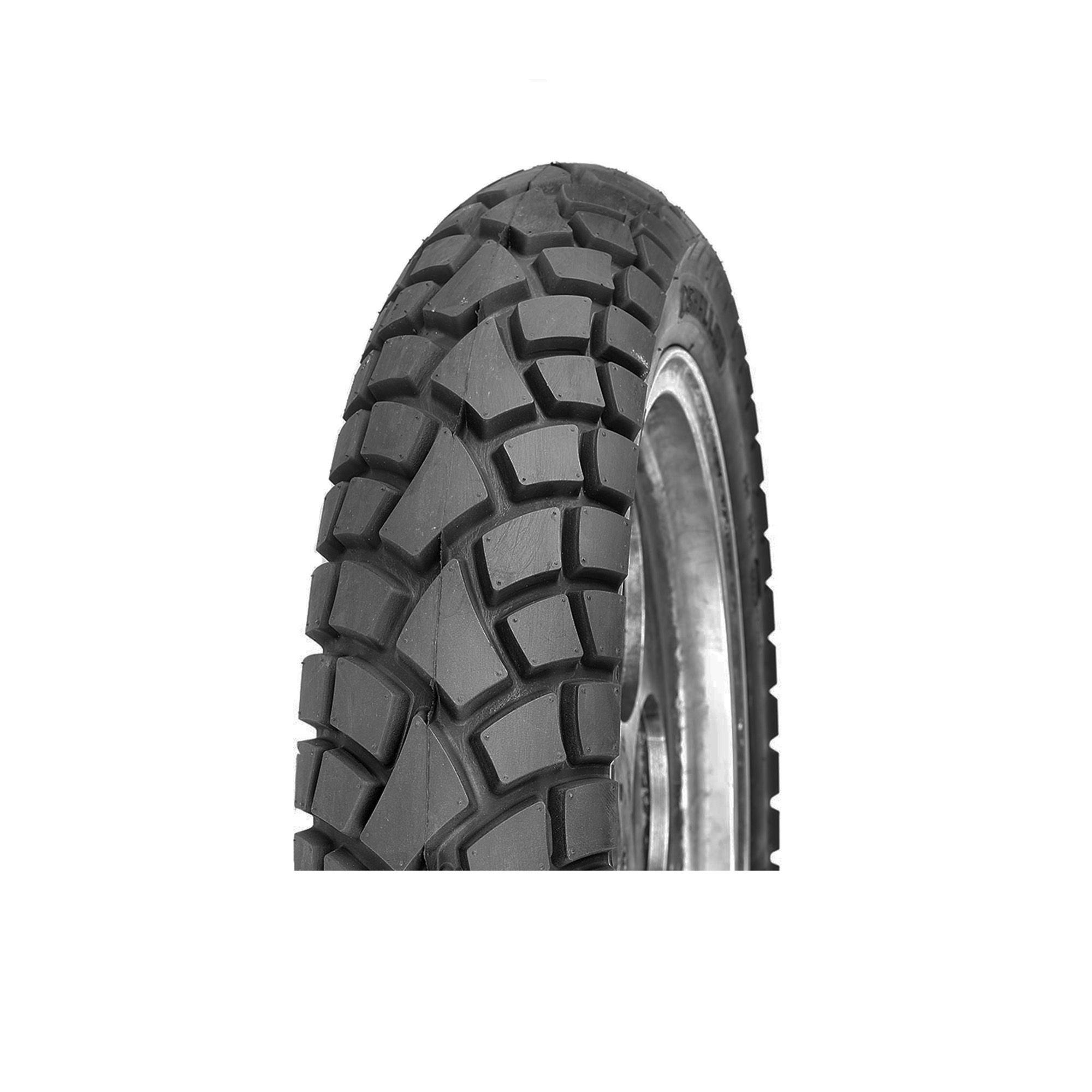 Deli SB-117 E-Marked Street Enduro Tubeless 53P Dual Sport Rear Tyre - 100/80-18"