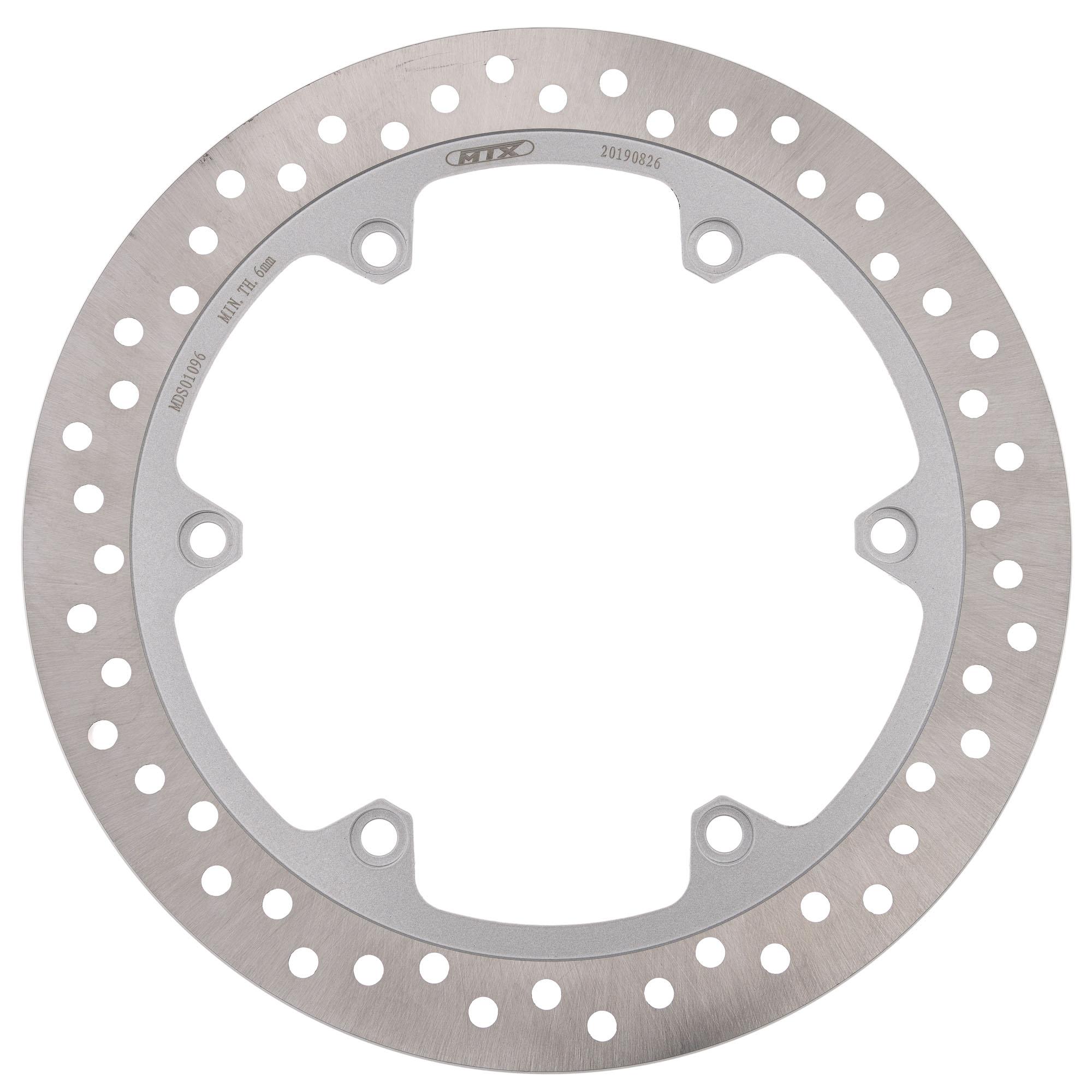 Mtx Performance Rear Solid Round Brake Disc - Honda St1300 Pan European 2002-17