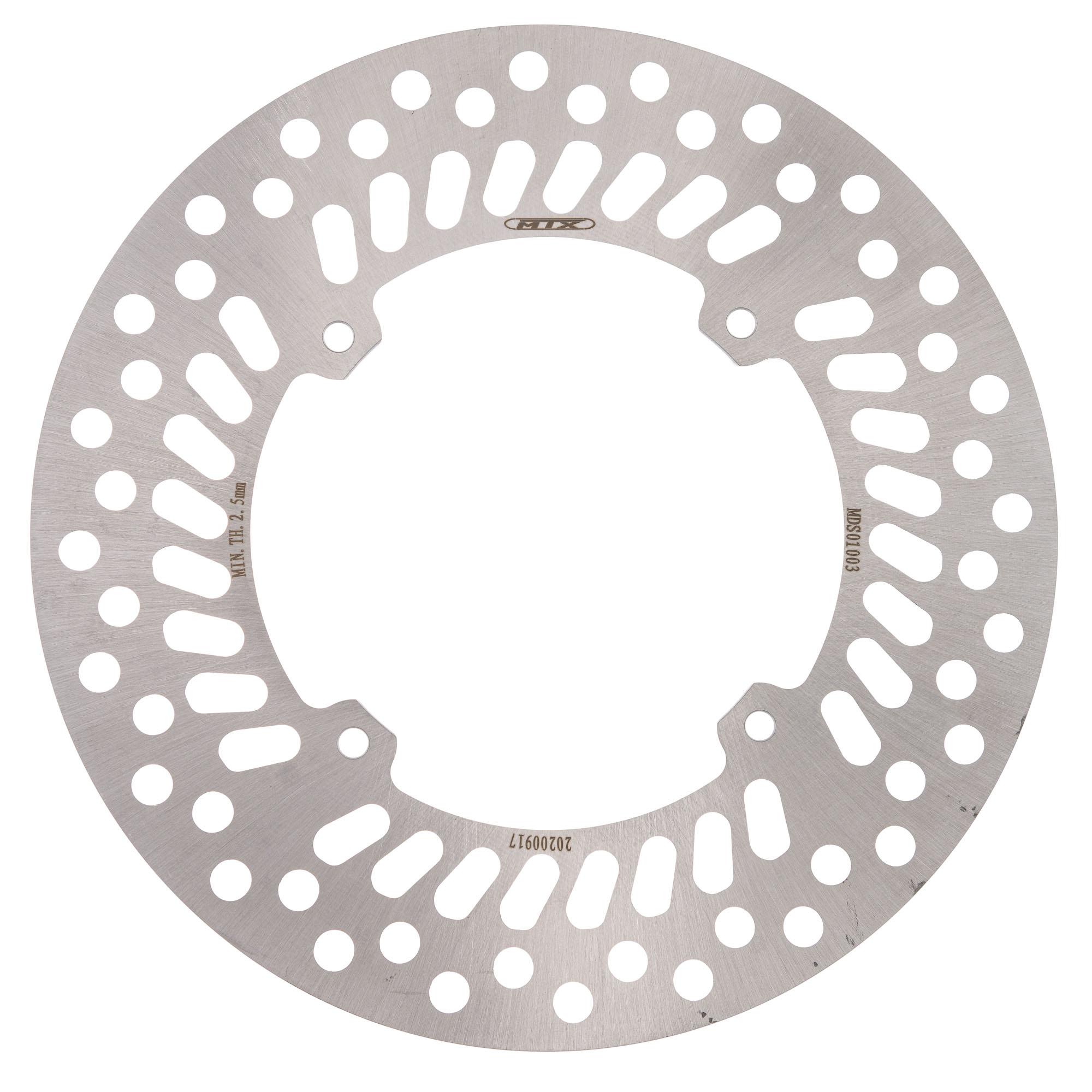 Mtx Performance Rear Solid Round Brake Disc - Honda Cb900f Hornet 2001-08