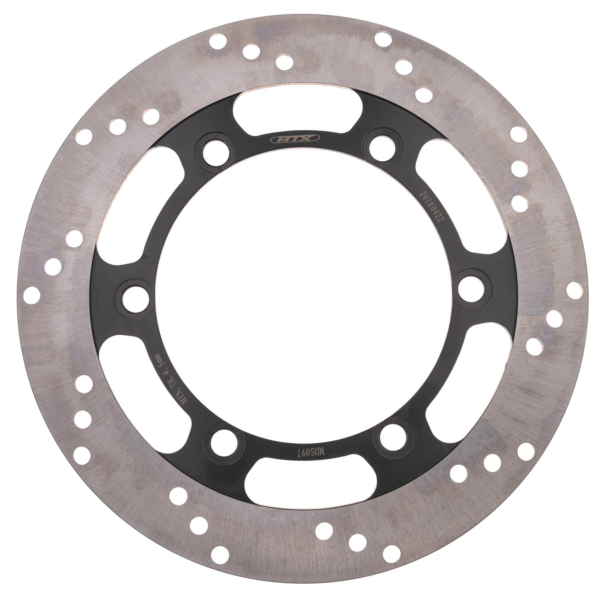 Mtx Performance Rear Solid Round Brake Disc - Kawasaki Kle500 1991-2007