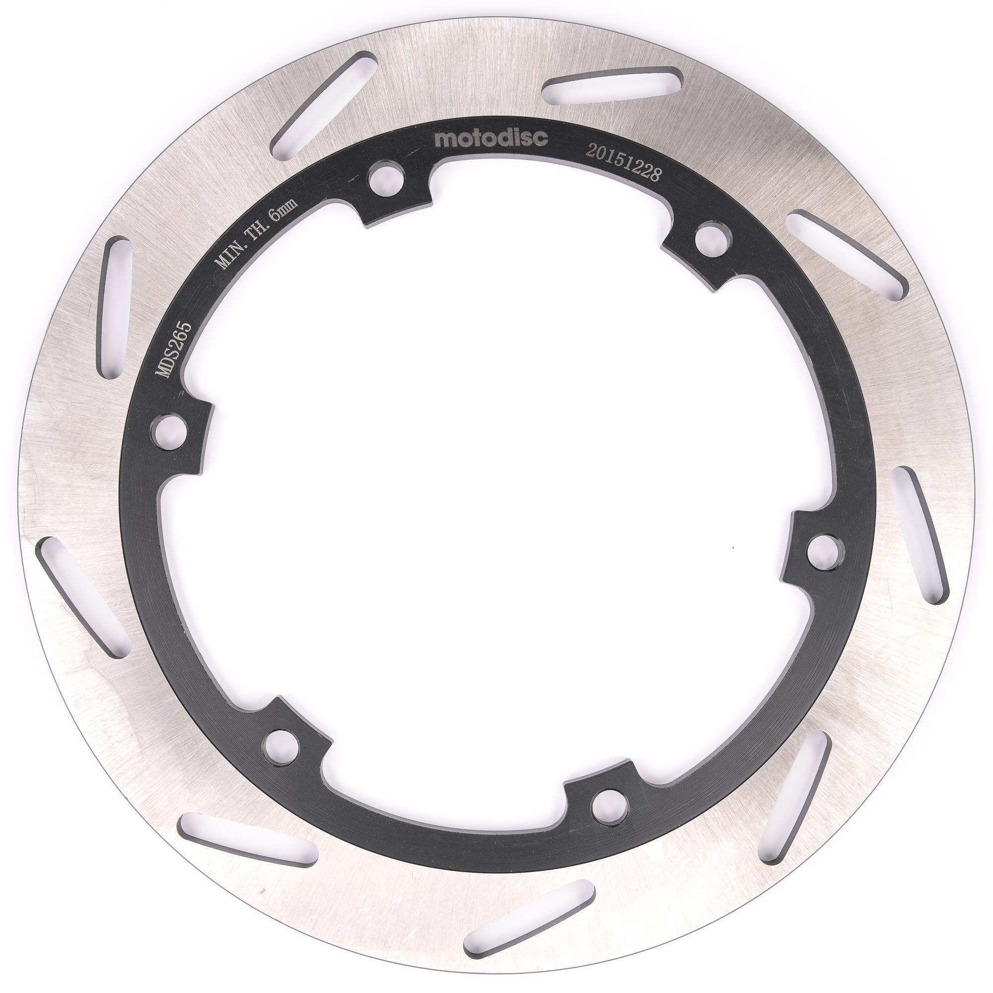 Mtx Performance Rear Solid Round Brake Disc - Honda Gl1500 Goldwing 1988-89