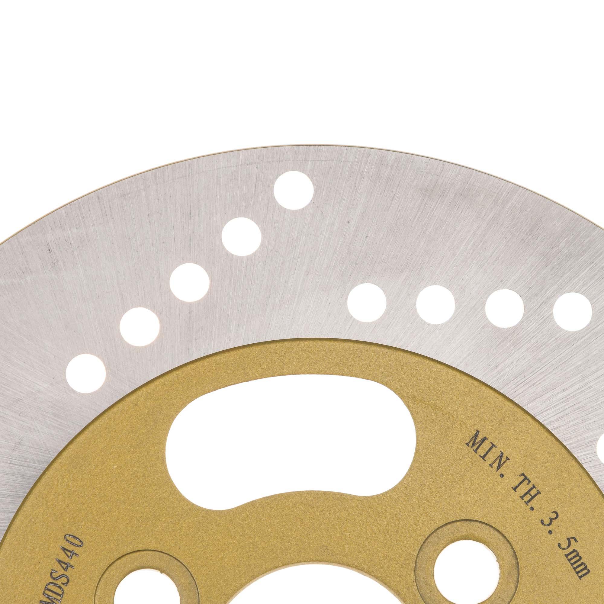 MTX Performance Front Solid Round Brake Disc - Suzuki AN125 1994-2008 image 2