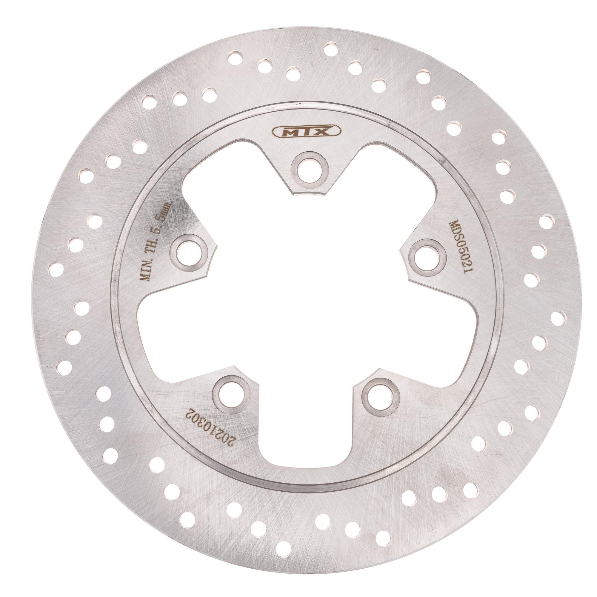 Mtx Performance Rear Solid Round Brake Disc - Suzuki Gsx1300r Hayabusa 2000-07