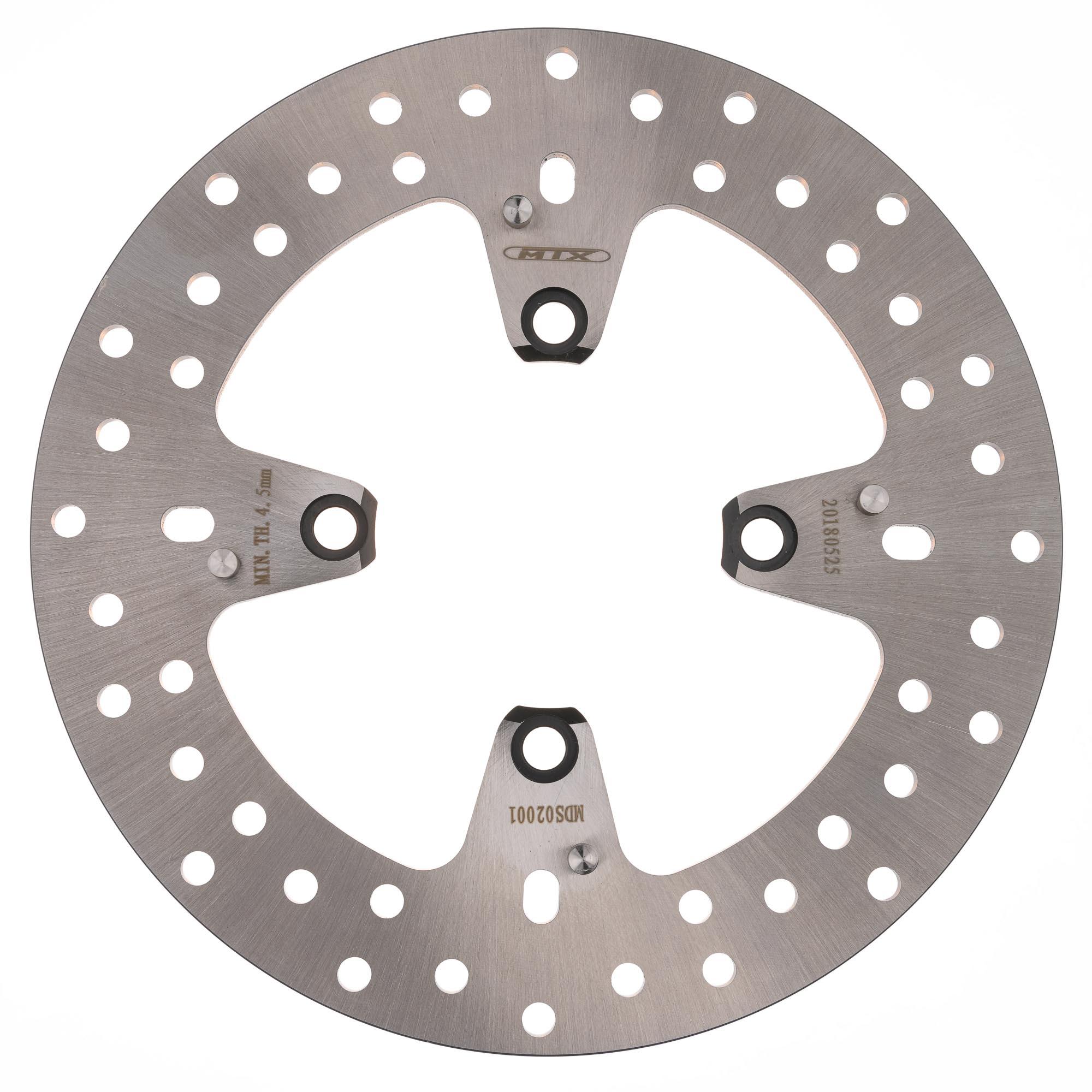 MTX Performance Rear Solid Round Brake Disc - Ducati Streetfighter 1100 S 2009-13