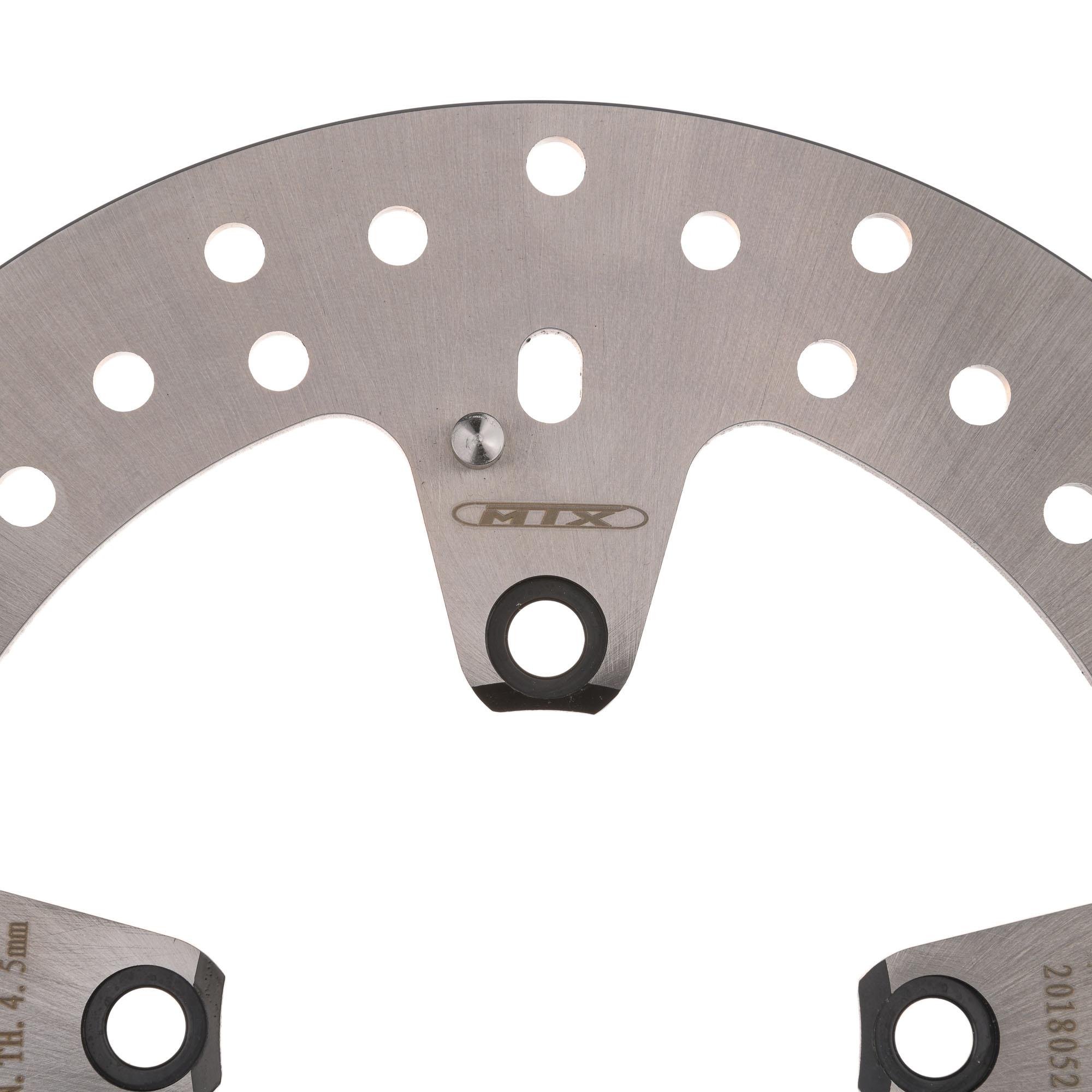 MTX Performance Rear Solid Round Brake Disc - Ducati Streetfighter 1100 S 2009-13 image 2
