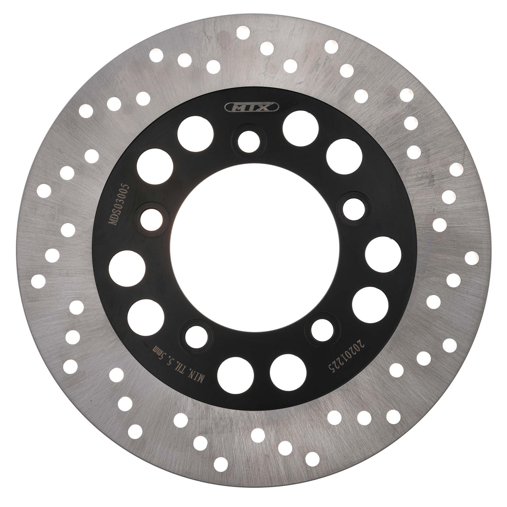 Mtx Performance Rear Solid Round Brake Disc - Kawasaki Zxr750 1989-2003