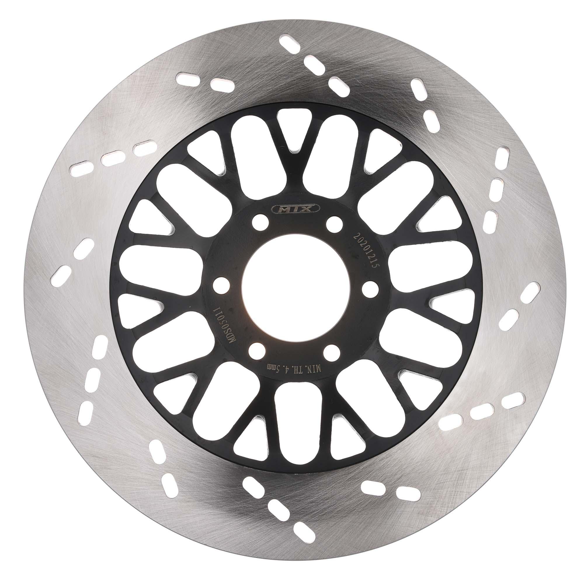 Mtx Performance Front Solid Round Right Hand Brake Disc - Suzuki Gs550 1978-84