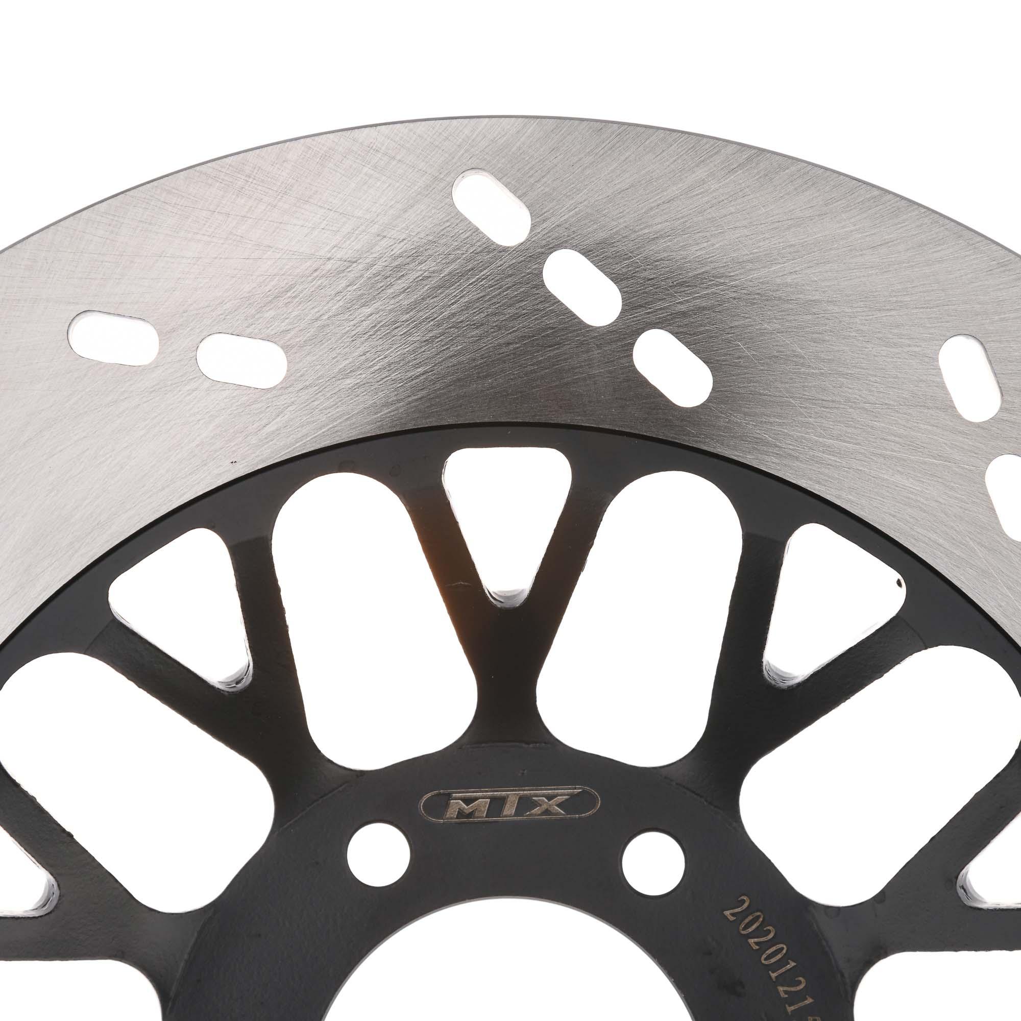 MTX Performance Front Solid Round Right Hand Brake Disc - Suzuki GS550 1978-84 image 2