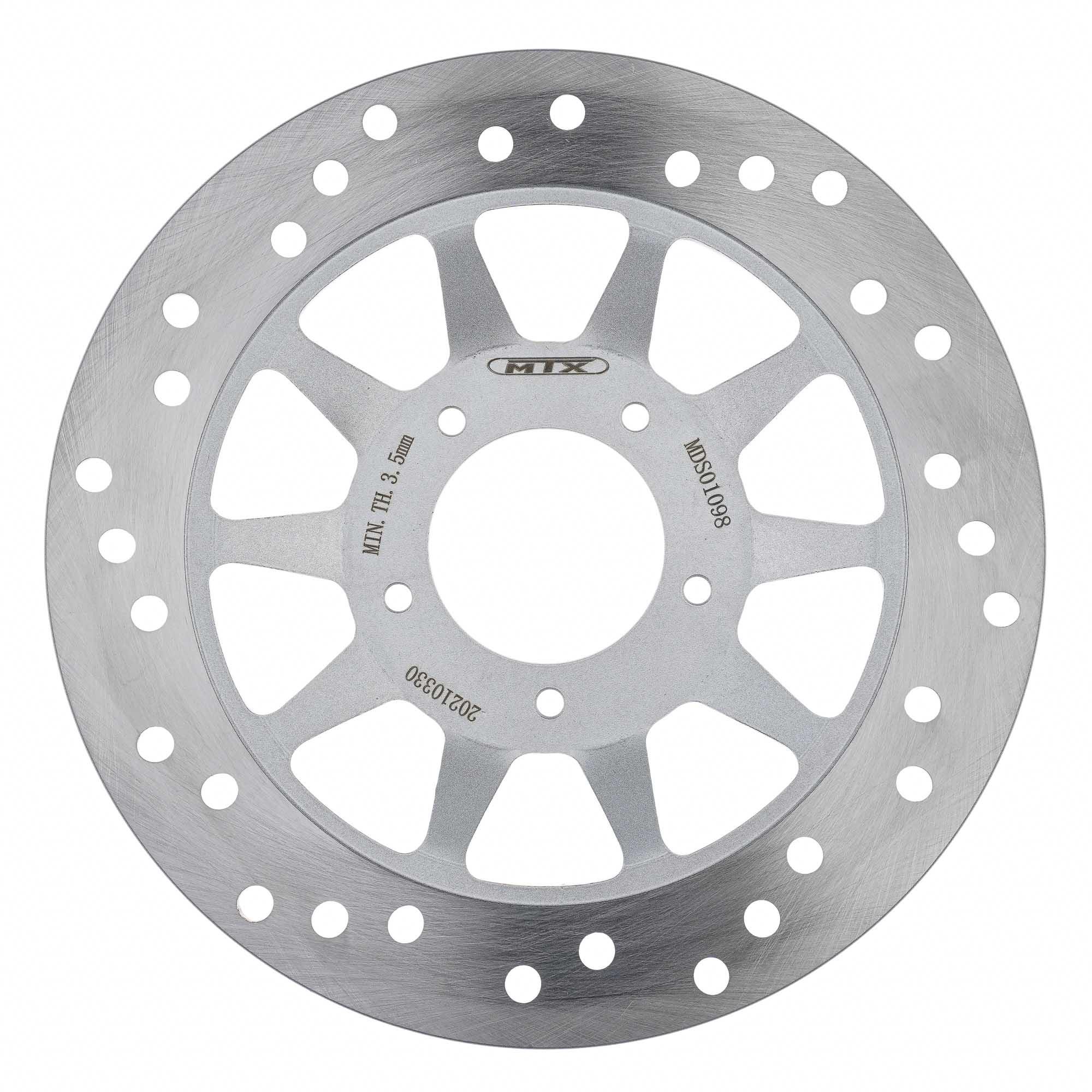 MTX Performance Front Solid Round Brake Disc - Honda XR150L 2014-21