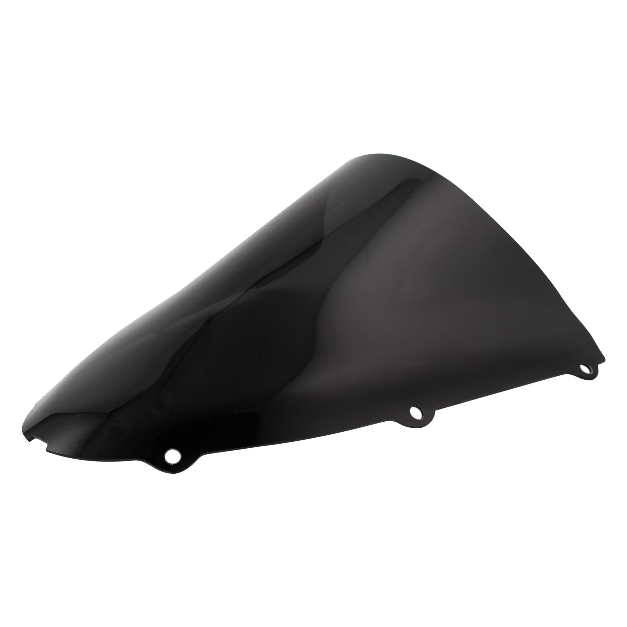 Airblade Dark Smoke D Double Bubble Screen - For Kawasaki Zx10r Ninja 2006-07