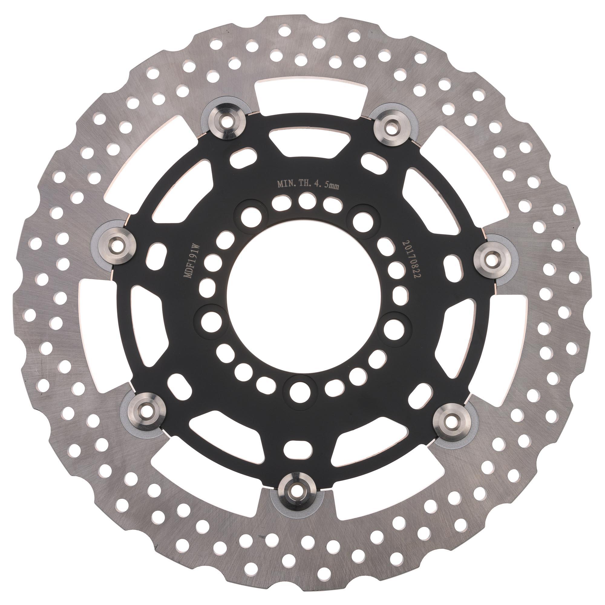 Mtx Performance Front Floating Wavy Brake Disc - Kawasaki Z750 2006-11