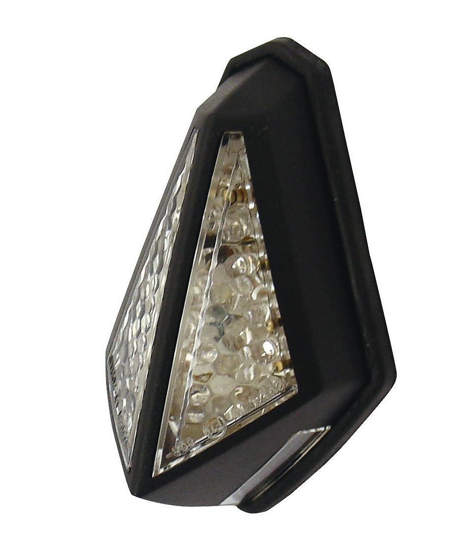Bike It Black/Light Blaze Led Rear With Clear Lens