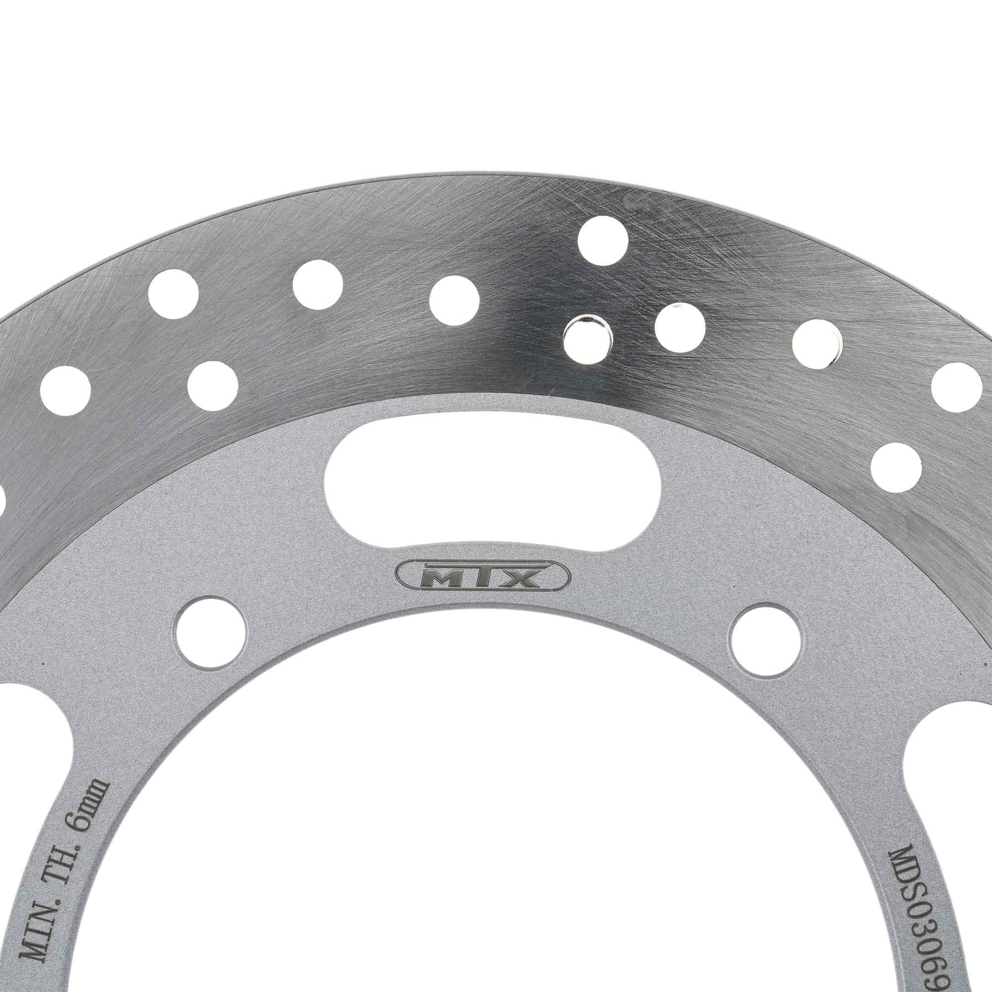 MTX Performance Rear Solid Round Brake Disc - Kawasaki VN900 Classic 2006-16 image 2