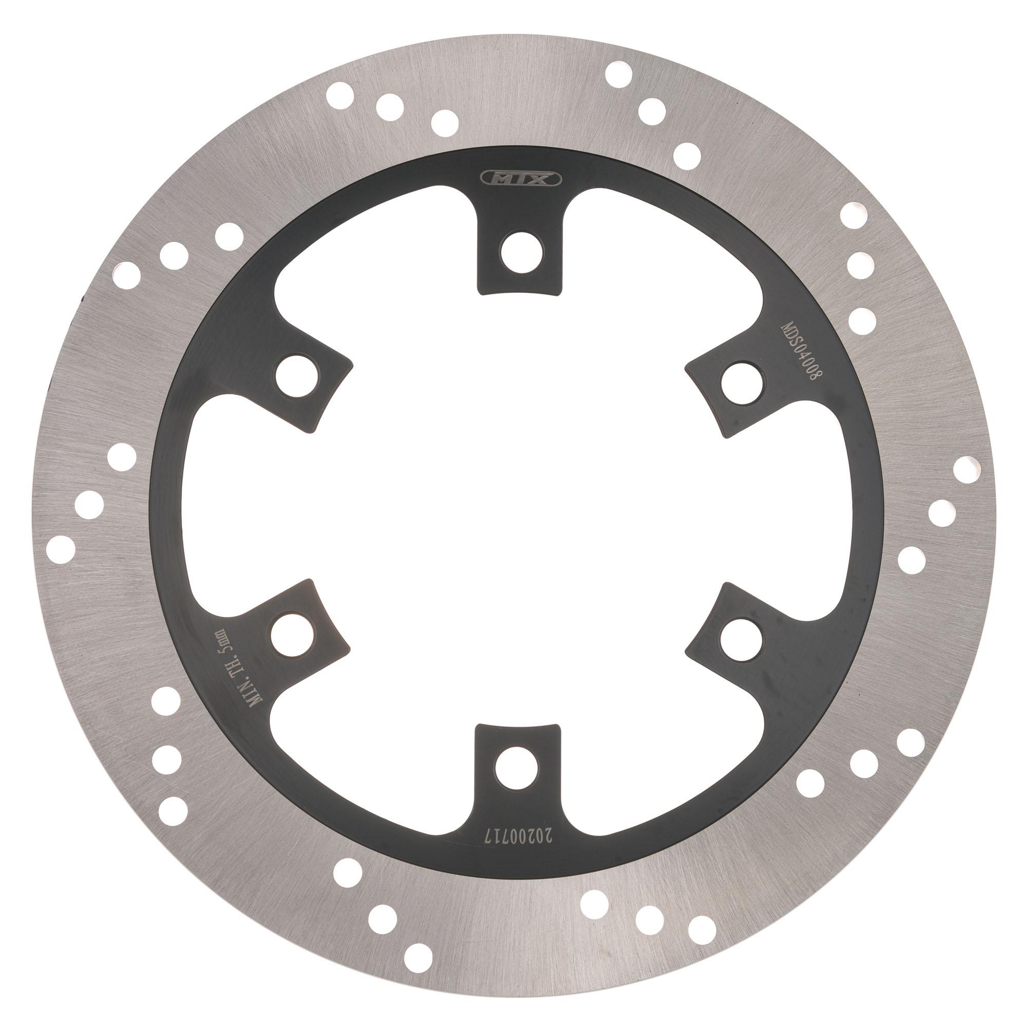 Mtx Performance Rear Solid Round Brake Disc - Triumph Trophy 1200 1992-2002