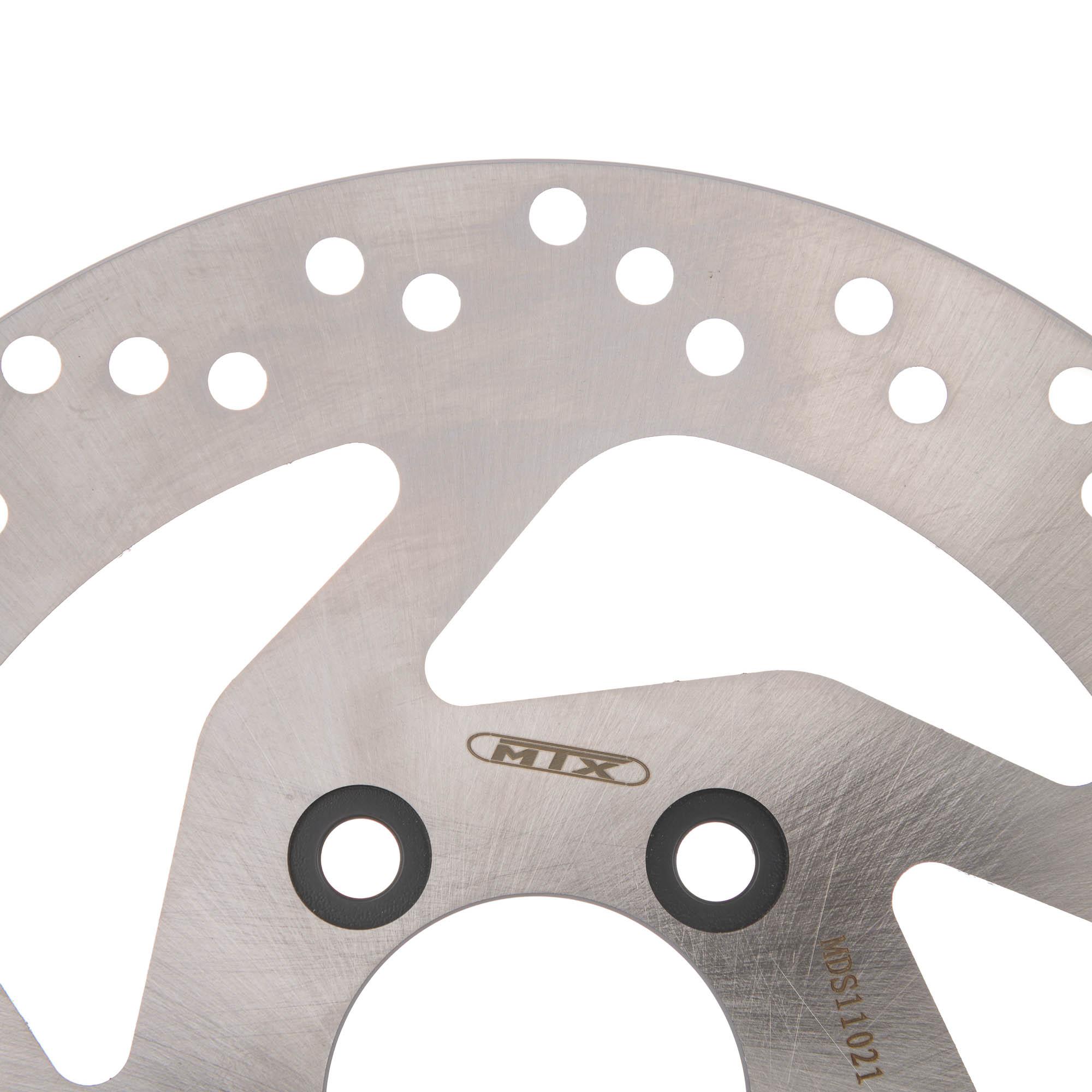 MTX Performance Rear Solid Round Brake Disc - Harley Davidson XG750 Street 2014-15 image 2