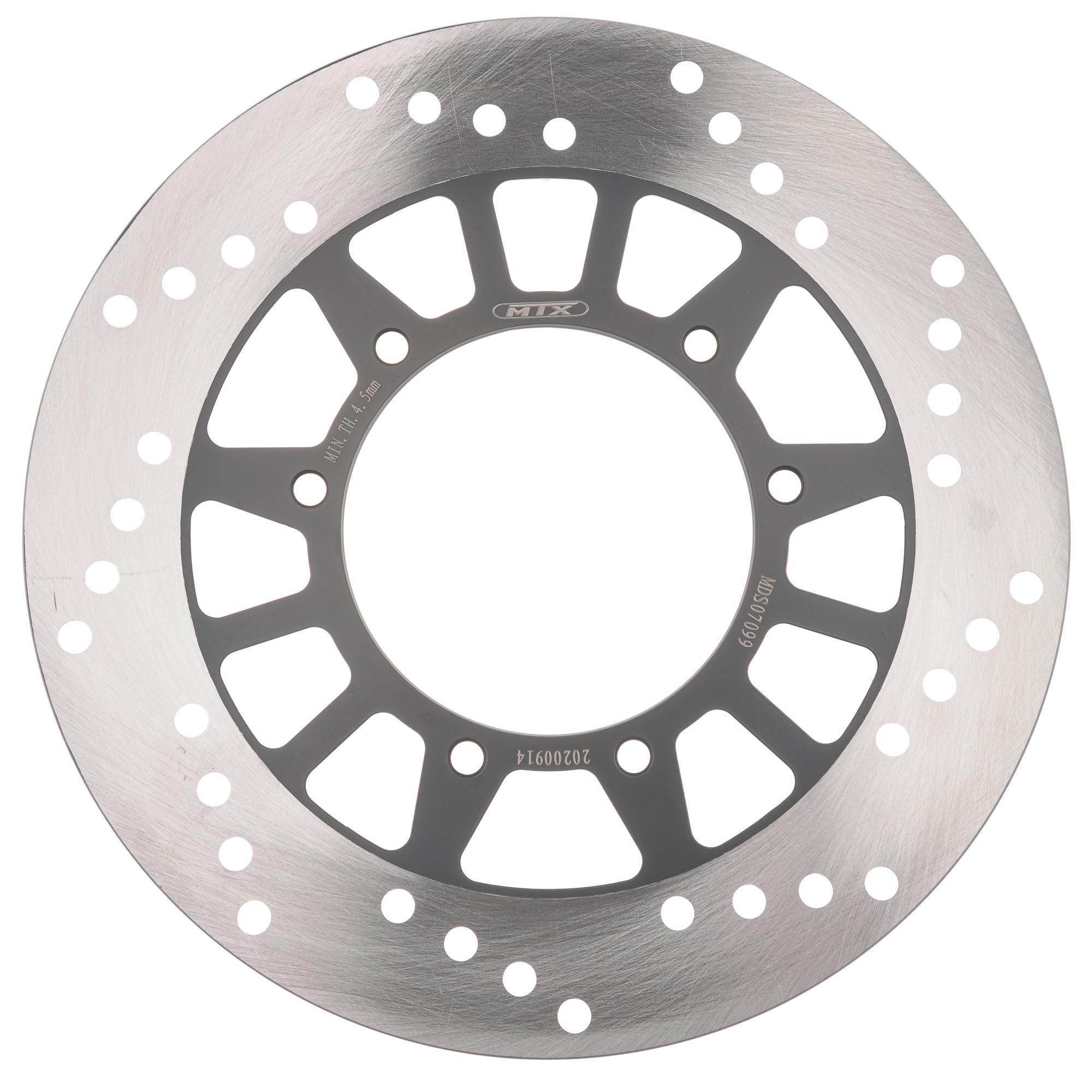 Mtx Performance Rear Solid Round Brake Disc - Yamaha Xt600e 1992-2003