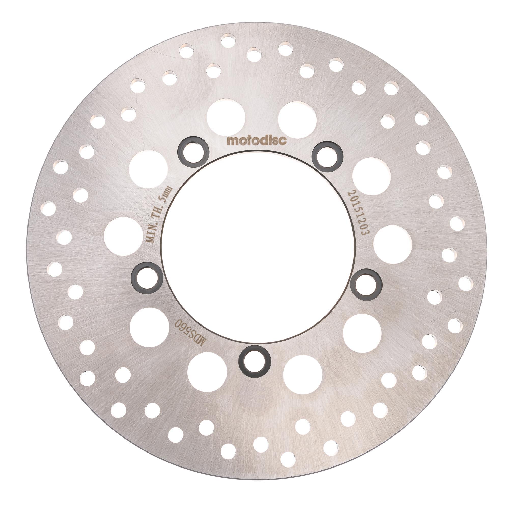 Mtx Performance Rear Solid Round Brake Disc - Kawasaki Zrx400 1994-2001