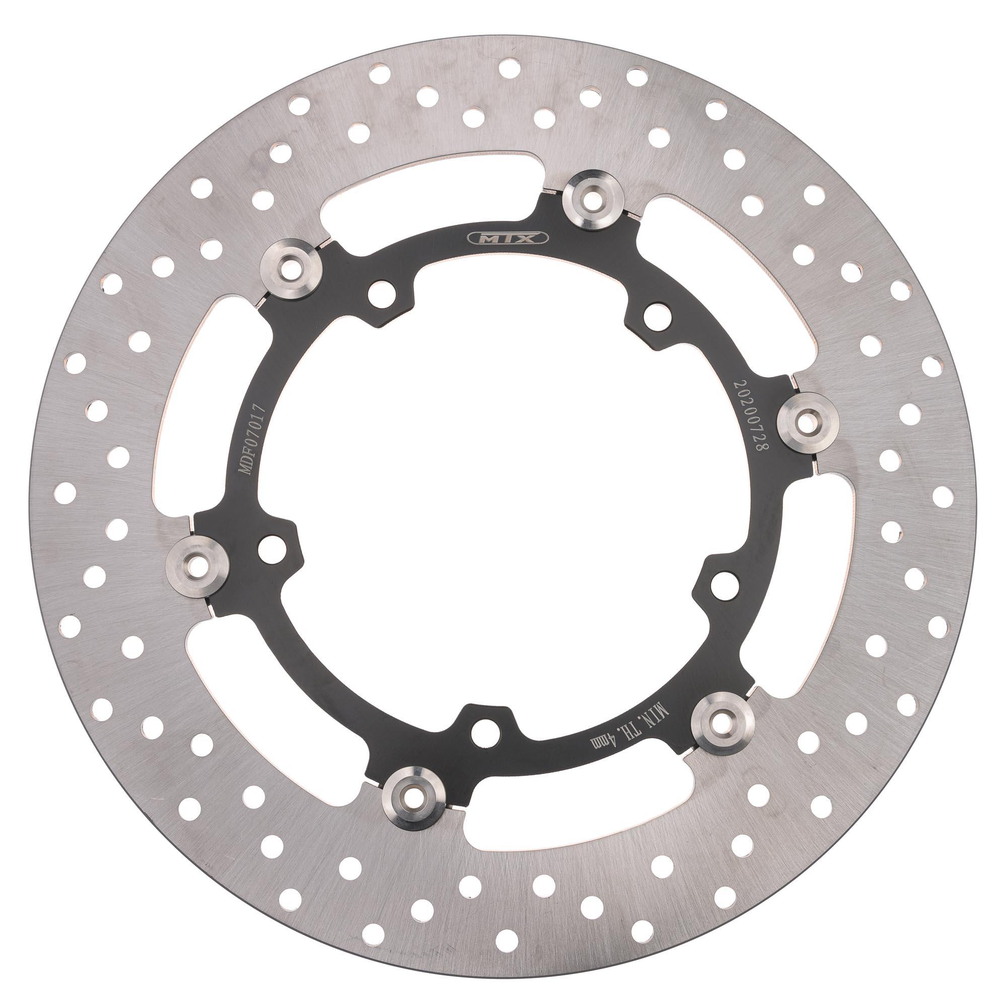 Mtx Performance Front Floating Round Brake Disc - Yamaha Mt-09 2013-21